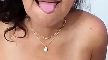 angelita teases sexy solo masturbation in homemade horny display