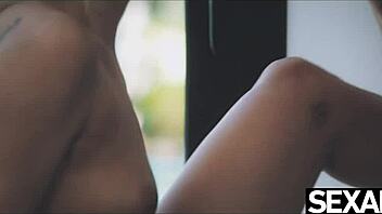 Blonde gives wild sloppy blowjob then rides to creampie bliss