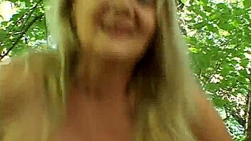 wanna see this chubby blonde milf's hairy pussy get fucked?