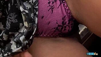 asian teen's small tits teased and tickled in juicy ride