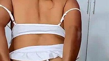 angelita teases sexy solo masturbation in homemade horny display