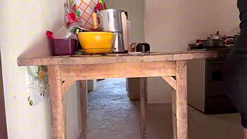 you can't hold back cumming to this maid's kitchen ass pounding full vid on sheer