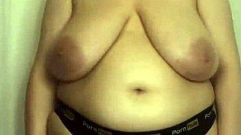 trying on tight bikini bras feels so good