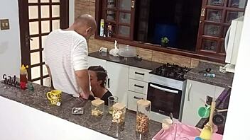 hey babe 😏 unfaithful hotwife gets anal creampie doggystyle in bar pantry 🍑💦🔥