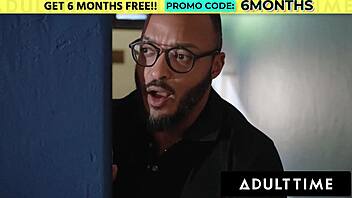 Hubby Worships Ana Foxxx's Pillow Humping into Wild Ride