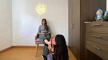 colombian latinas scissor lick asses in fetish sex