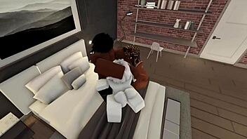 Roblox Threesome Special Features Big Ass BBW Taking Monster Cock