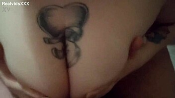 chubby babe DRINKS MILK first then SUCKS cock eats CUM