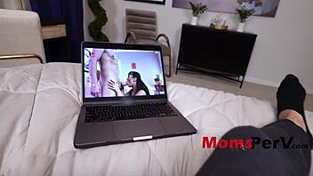 step by step i convinced big tits milf pov 😍🔥