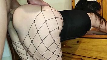 Hubby's friend fucks me slutty like a whore at home 😈 homemade creampie! 🔥