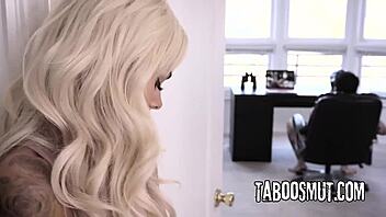 hey petite blonde teen rides rough with dominant big cock