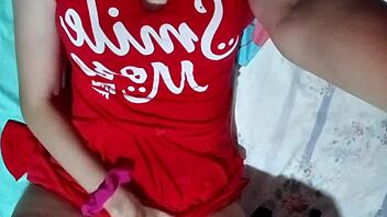 best cowgirl with tight pussy makes him cum inside real homemade