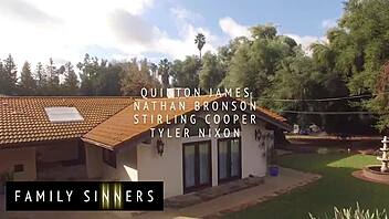 hot babe strips then rides big cock sideways doggystyle sloppy wet pussy explosion