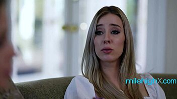 lesbian teens dive into trimmed pussy girl action