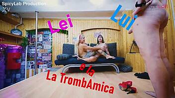 Silvia Soprano Mary Rider lustful FFM cum swapping orgy