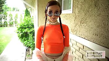 Petite Carmen Rae Craves Bryan Gozzling's Monster Cock Deepthroat Doggystyle Facial