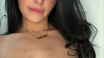 horny american teen student masturbates solo to squirting orgasm