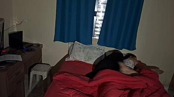 blindfolded wife surprised by my friend joining our blind sex session