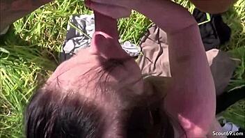 hey german student, ready for outdoor mmf pounding? 🌳🍆👨‍🎓