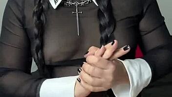 shibari ropes bind cute latina in homemade bdsm collection start