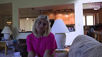 kinky babysitter lilith eagerly pleases boss seth with juicy pussy riding and creampie