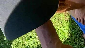 risky outdoor pov blowjob deepthroat cumshot after yoga with perfect tall 18yo brunette