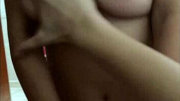 she rides her boyfriend's cock hard and deep