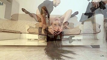 Kaitlyn Katsaros Endures Hardcore Deepthroat Facefucking Backstage