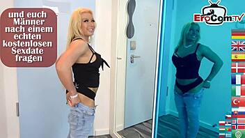 Fatte Ugly Hausfrau mit Dickem Bauch Bumsen im Fitnessstudio