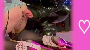 Sissy training guide number three blows old shemale strapon!