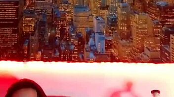 Audrey Bitoni's Big Boobs Bounce While Pogo Sticking Dick