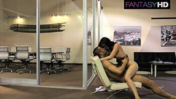 lily carter rides boss cock after hours 😏