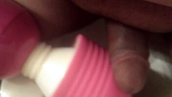 guy grips throbbing cock jerks off wildly to cum explosion