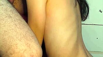 amateur cutie delivers blowjob ending in hot facial cumshot