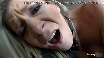 Sara Jay Spreads Big Ass Riding Jizz Bizz Monster Cock