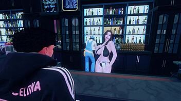 Sims 4 strip club heats up with dancing, ripped clothes, sucking and fucking action