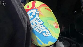 big ass ebony fucked through shorts hole to car wash