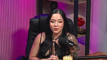 Guided handjob with hot Brazilian big ass slut