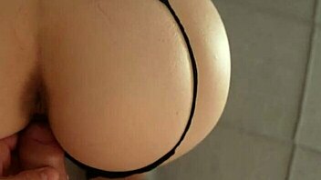 Licked and Fucked Hot Babe's Wet Pussy Covering Boobs in Thick Cum