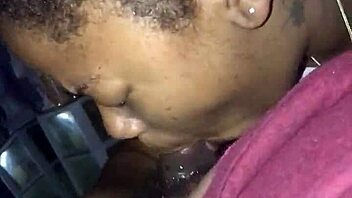 wife cheats with deepthroat blowjob on massive cock