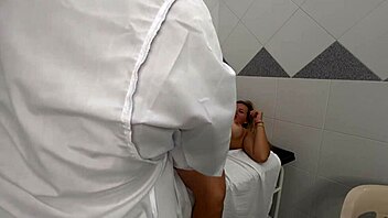 young doctor ravages colombian milf karen sleent's big tits big ass