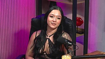 Guided handjob with hot Brazilian big ass slut