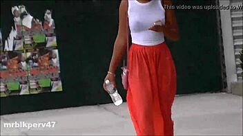 grab dick for nut busting ebony candids