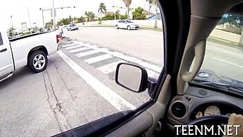 Ava Taylor trades street smarts for hardcore teen pounding by Titan