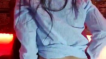 Audrey Bitoni's Big Boobs Bounce While Pogo Sticking Dick