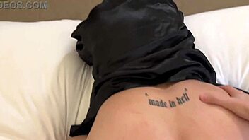 Casting Curvy Latina Sharing Vacation Bed Creampie