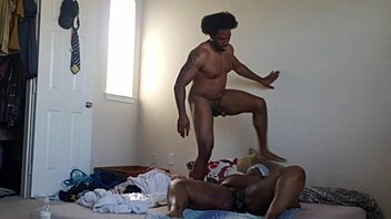 blindfold me and tease my bbw ebony ass with toys