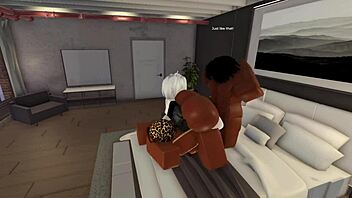 Roblox Threesome Special Features Big Ass BBW Taking Monster Cock