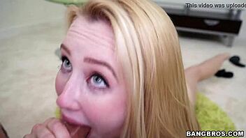 bangbros amateur blonde group scene i suck his cock so good