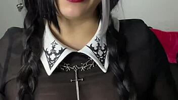 shibari ropes bind cute latina in homemade bdsm collection start